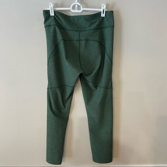 Outdoor voices green flex 7/8 legging techsweat large - Picture 3 of 5